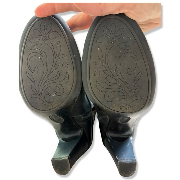 ⭐️EURO SOFT Brinkley Boots by SOFFT Grey Flannel Buckle Tall Boots - Picture 4 of 9